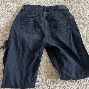 Black American Eagle Jeans Size 0